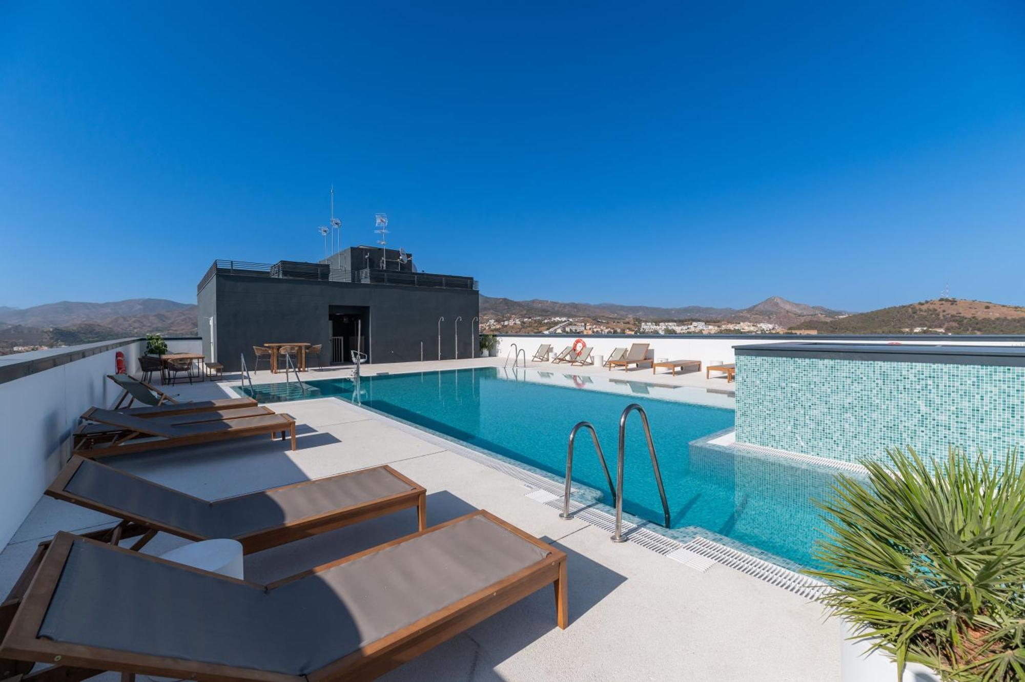 דירות Xpce Urban 4 Malaga Skyline - Free Parking מראה חיצוני תמונה